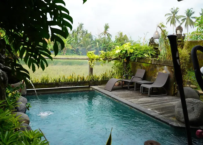 Gesing Mas - Private Pool Bamboo 2 Bedroom Facing To Rice Field View * أوبود