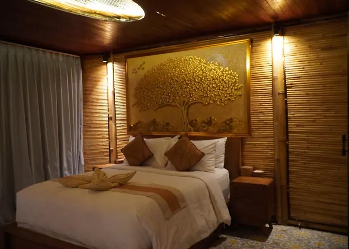 فيلة Gesing Mas - Private Pool Bamboo 2 Bedroom Facing To Rice Field View *