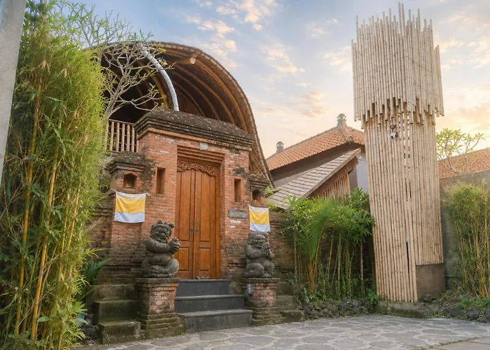 Gesing Mas - Private Pool Bamboo 2 Bedroom Facing To Rice Field View فيلة