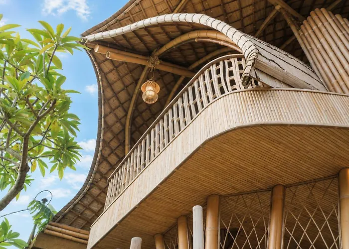 فيلة Gesing Mas - Private Pool Bamboo 2 Bedroom Facing To Rice Field View